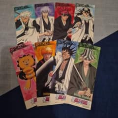 BLEACH キャラクターしおり 8枚セットのサムネイル