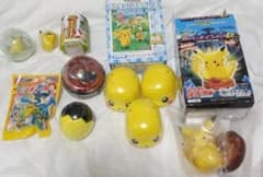 未開封 ポケモン 当時物 10点 セット ピカチュウ レトロ ガチャ 食玩
