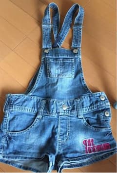もぐ１２７様専用　サロペット デニム オーバーオールのサムネイル