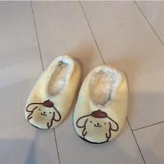 ポムポムプリン  ルームシューズ  子ども用のサムネイル