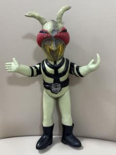 激レア】仮面ライダー カマキリ男 当時物 ソフビ 昭和レトロ 旧