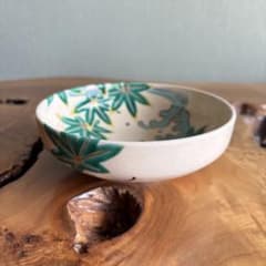 暁窯 京焼 平茶碗抹茶碗 茶道具 - メルカリ