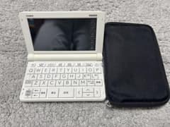CASIO EX-word XD-SV4750 電子辞書 ホワイト ケース付きのサムネイル