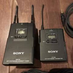 SONY URX-P2 UTX-B2 ワイヤレスマイクセットのサムネイル