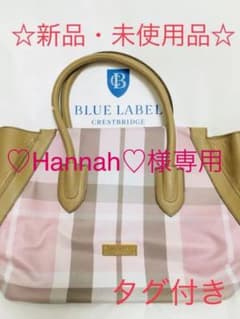 【♡Hannah♡様専用】新品 ブルーレーベル バッグのサムネイル