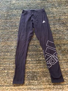 adidas スポーツレギンス ロングタイツ XS 黒のサムネイル