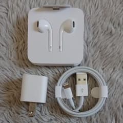 iPhone イヤホン 充電器 純正品のサムネイル