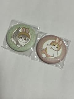 mofusand 缶バッジ　2種のサムネイル