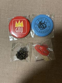 King Gnu ピンバッジ 缶バッジ 4点セット - メルカリ