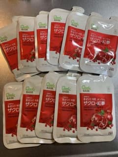 GoodBASE ザクロホンサム 紅参 (50mL x 11袋)のサムネイル