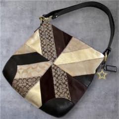 COACH パッチワーク シグネチャー 2way ショルダーバッグ Y2K COACH パッチワーク シグネチャー 2way ショルダーバッグ Y2K - メルカリ