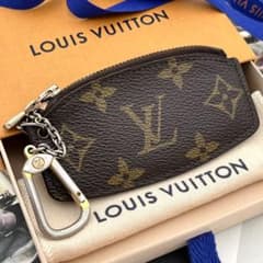 美品✨ ルイヴィトン モノグラム エテュイ クレピア パース キーチェイン ルイヴィトン モノグラム エテュイ クレピア コインパース キー