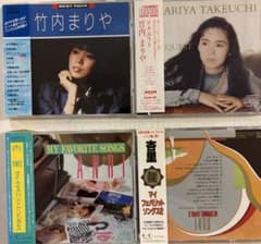 シティポップ4枚まとめ売り　竹内まりやと杏里　再生確認済みのサムネイル