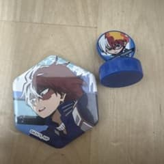 僕のヒーローアカデミア 轟焦凍 缶バッジ キャップセットのサムネイル