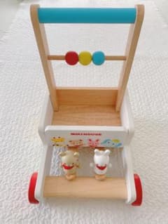 美品☆ ミキハウス　手押し車のサムネイル