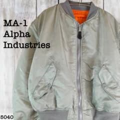 Alpha Industries MA-1 フライトジャケット 刺繍 5040 - メルカリ
