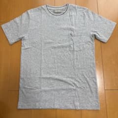 nano universe グレー 半袖Tシャツ ポケット付きのサムネイル