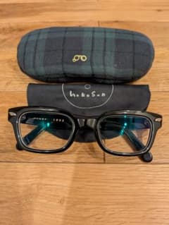 白山眼鏡店 DECO 1992 メガネ ブラック ハクサンガンキョウテ - メルカリ