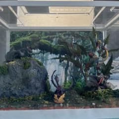 モンハンジオラマ ナルガクルガ、イャンガルルガ、オオナズチ、ケチャワチャセット モンハンジオラマ ナルガクルガ、イャンガルルガ、オオナズチ