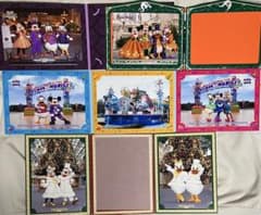東京ディズニーリゾート フォト台紙 フォトファン　4点セット　旧顔