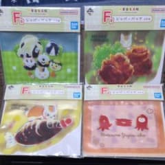 夏目友人帳 一番くじ F賞 ジッパーバッグ 4種セットのサムネイル