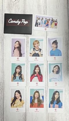 25 TWICE Candy Pop(黒) フォトカードセットのサムネイル