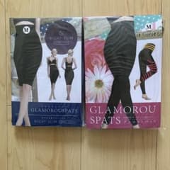 グラマラススパッツ&amp;おやすみ用ナイトスリム グラマラスパッツ】おやすみ用ナイトスリム L-LLサイズ ショートタイプ