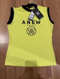 【新品未使用】タグ付きANEW GOLF シャツ　タンクトップのサムネイル