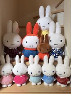 ミッフィー ぬいぐるみ まとめ売り 10点セットのサムネイル