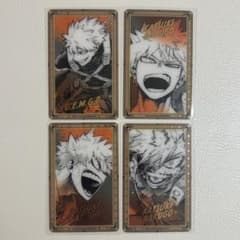 僕のヒーローアカデミア　ヒロアカ原画展　爆豪勝己 箔押しクリアカードのサムネイル