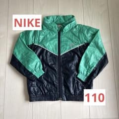 NIKE 키즈 재킷 110cm 네이비 그린