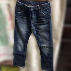 Levi's ダークブルーデニムストレートパンツ 140cmのサムネイル