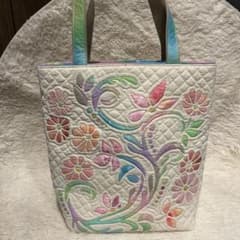ハワイアンキルト ハンドメイド トートバッグのサムネイル