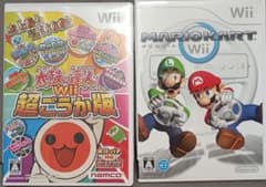 太鼓の達人Wii 超ごうか版 & マリオカートWii - メルカリ