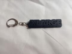 XLARGE キーホルダー ブラック ロゴラバーキーホルダーのサムネイル