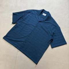 EMMA CLOTHES (엠마 클로즈) 테두리 무늬 반소매 셔츠 오버 사이즈