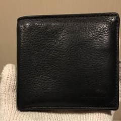 コーチ 黒 折りたたみ財布のサムネイル