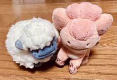 ポケモン　メタモンへんしん　マスコット　ロコン　メリープのサムネイル