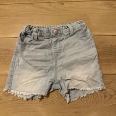 デニム ハーフパンツ 110cmのサムネイル