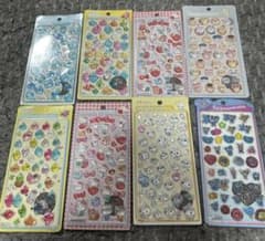 キャラクターシール 8パックセットのサムネイル