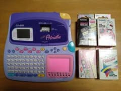 [CASIO]　ネームランド/テープ５種類(キティ、ばつ丸、他)のサムネイル