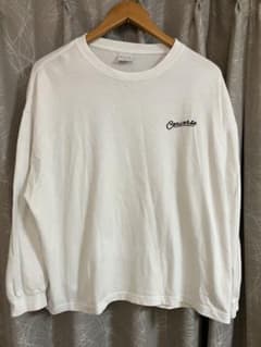 CONVERSE コンバース バックプリント ロングTシャツ ホワイト Mサイズ