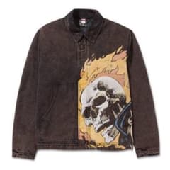 【限定商品】HUF×GHOST RIDER キャンバスワークジャケットのサムネイル