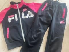 傷、汚れ多数　FILA 上下　ジャージのサムネイル
