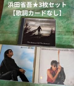 浜田省吾 CD名盤 3枚セット【歌詞カードなし】 - メルカリ