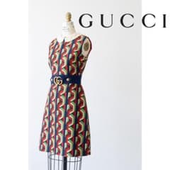 GUCCI グッチ ダブルG ノースリーブ ワンピース GUCCI グッチ ダブルG ノースリーブ ワンピース - メルカリ