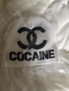 田*太様 Sheff cocaine Chanel beanie ビーニー　シャ Sheff cocaine Chanel beanie ビーニー - メルカリ