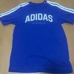 adidas アディダス Tシャツ ネイビー Sのサムネイル