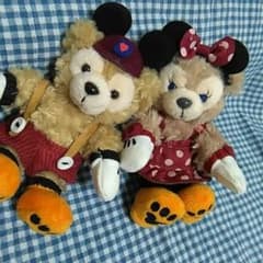 ダッフィー&シェリーメイ2015ハロウィンぬいぐるみストラップ　ミキミニのサムネイル