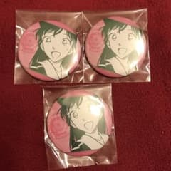 名探偵コナン 公式アプリ 缶バッジ ミステリートレイン 毛利蘭 - メルカリ